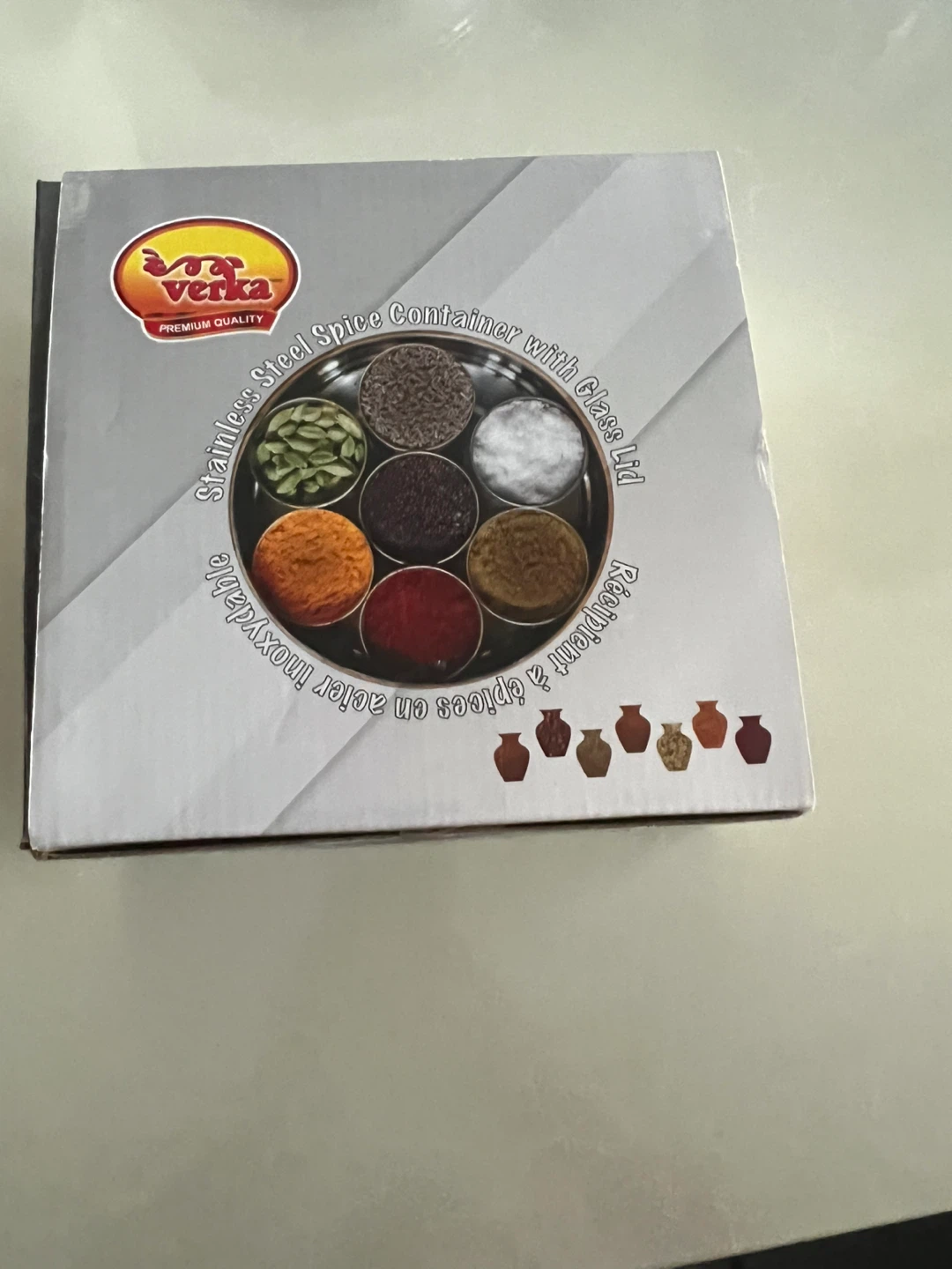 Verka Stainless Steel Spice Container - photo 4