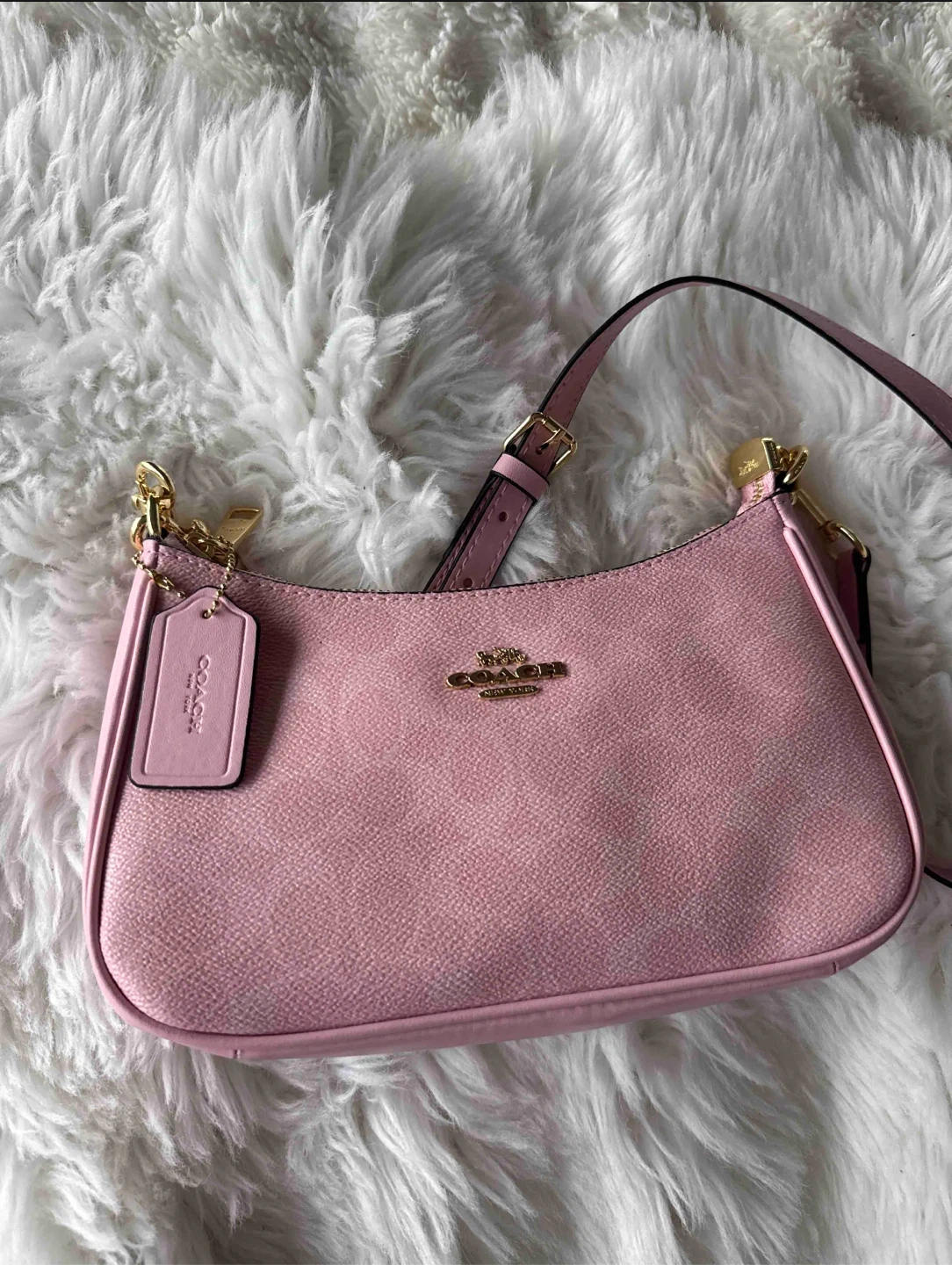Coach Pink Shoulder Bag