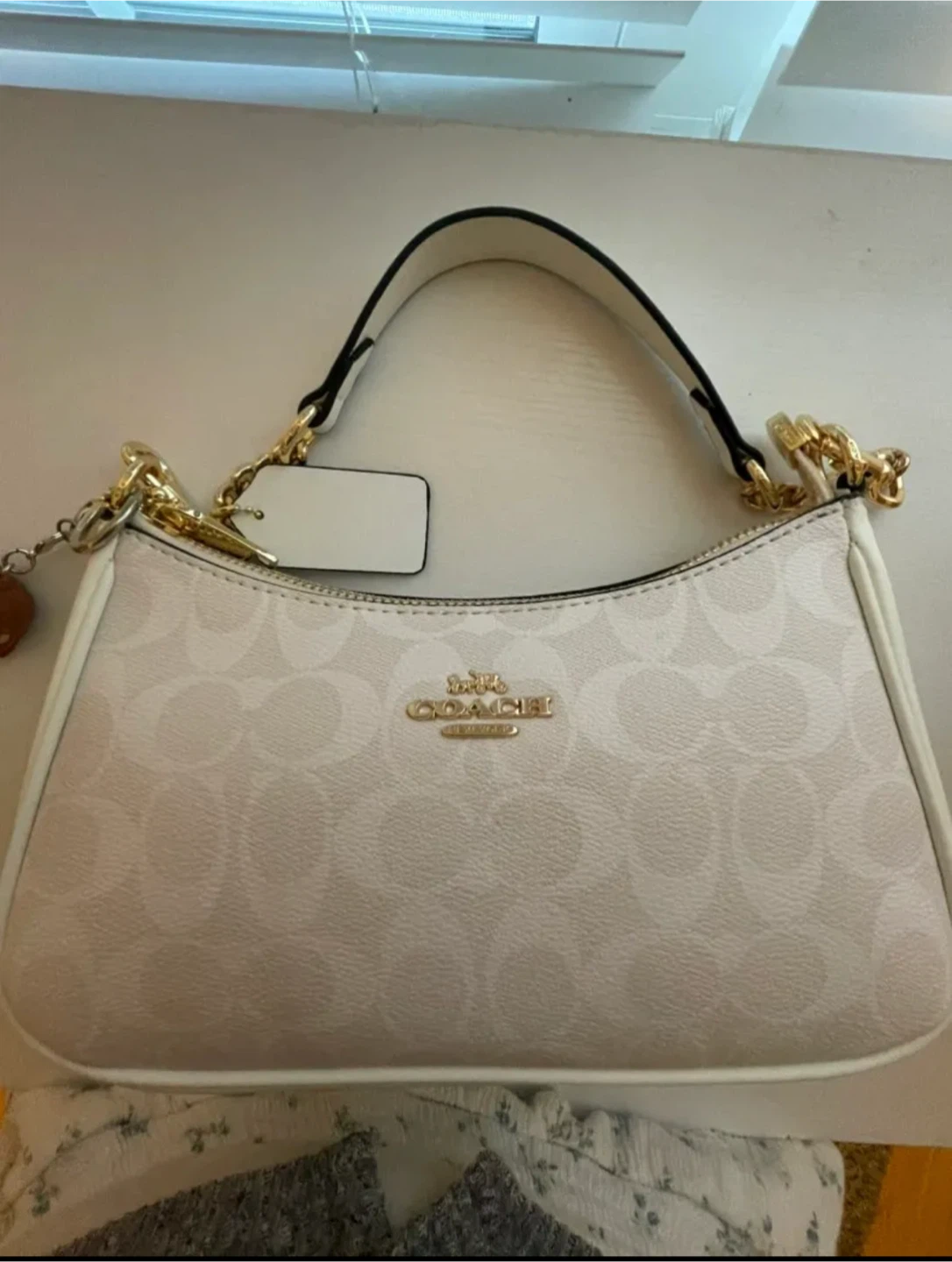 Coach Signature Pattern Shoulder Bag - photo 5