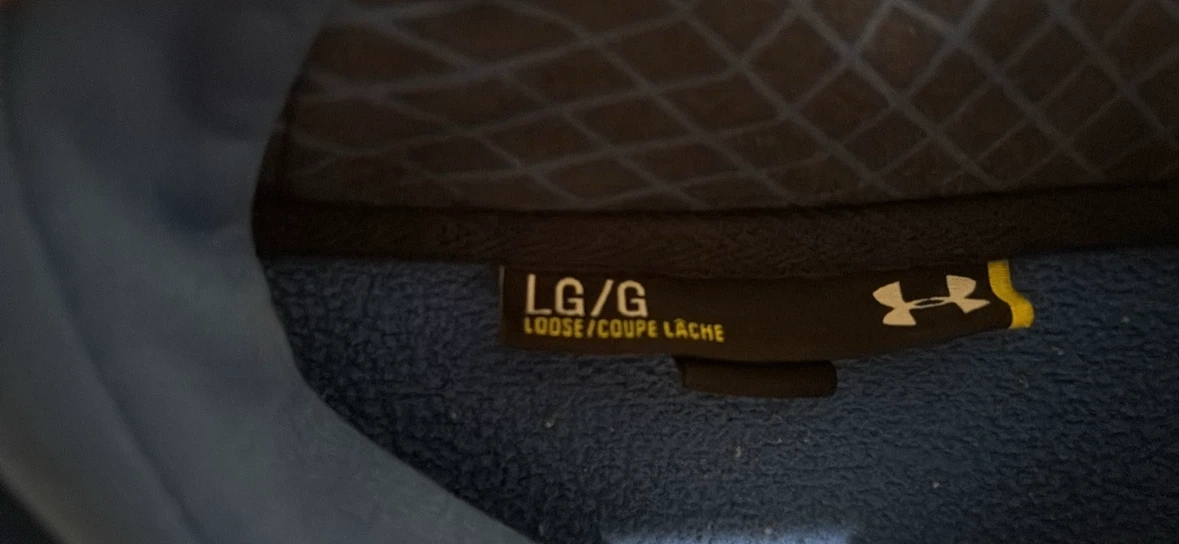 Under Armour Hoodie - Blue - Size LG - photo 2