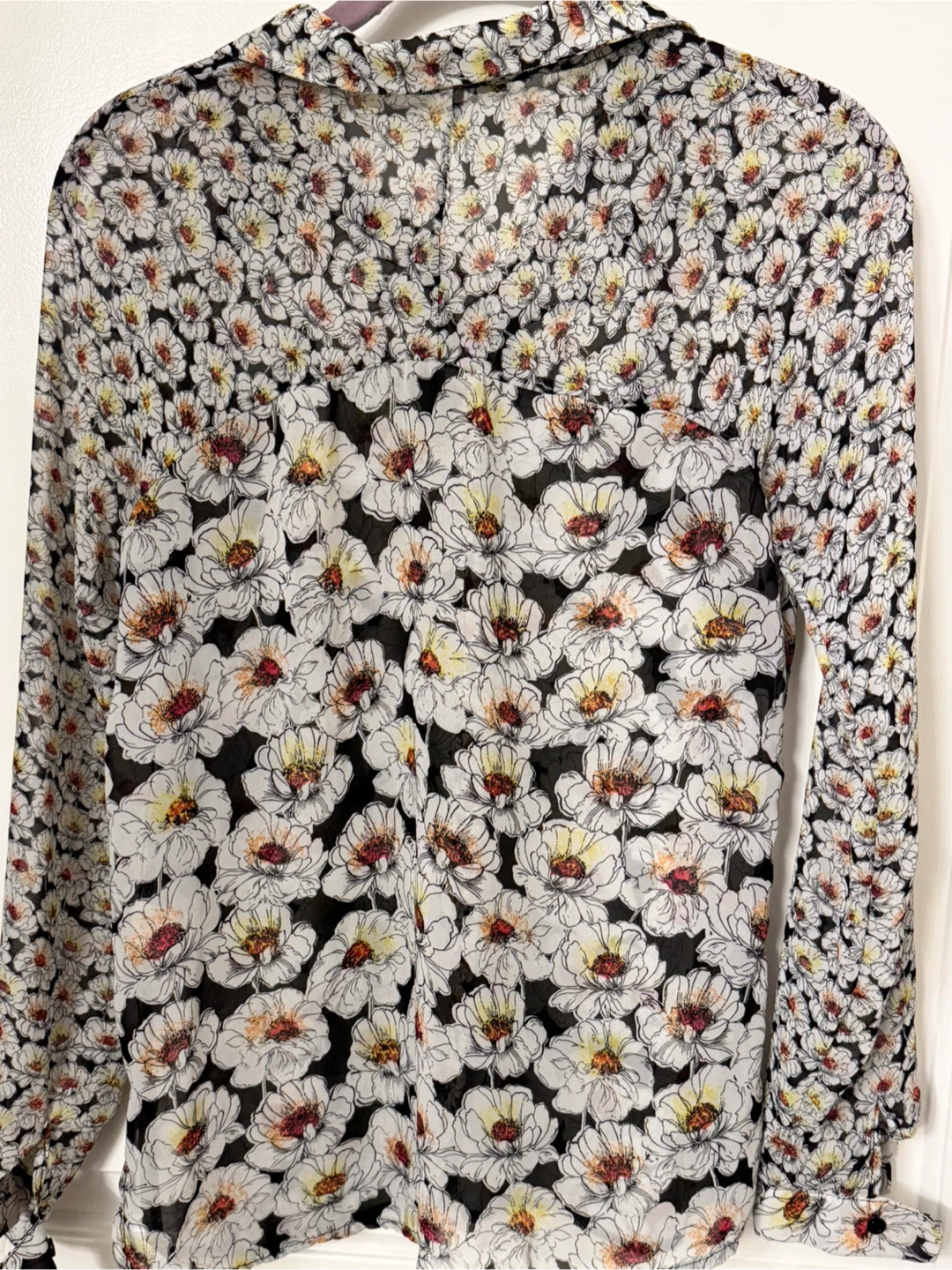 Atmosphere Floral Button-Up Blouse – Size US 4 / EU 36 - photo 4