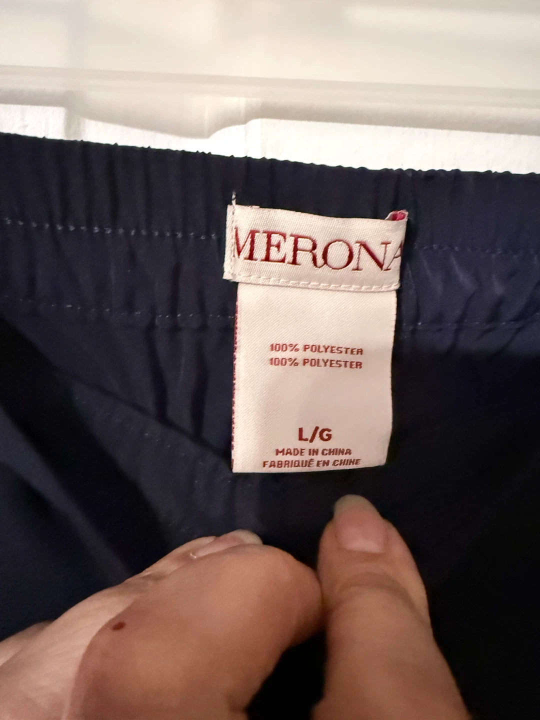 Merona Navy Blue Polyester Pants - photo 5