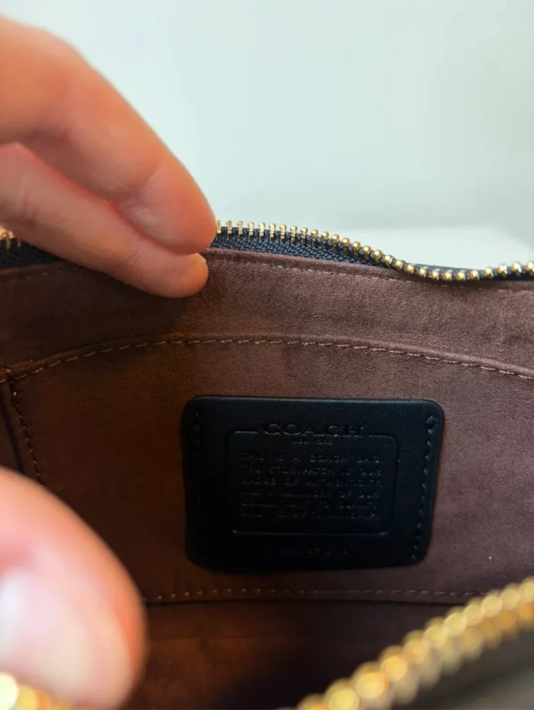 Coach Signature Monogram Shoulder Bag - photo 4