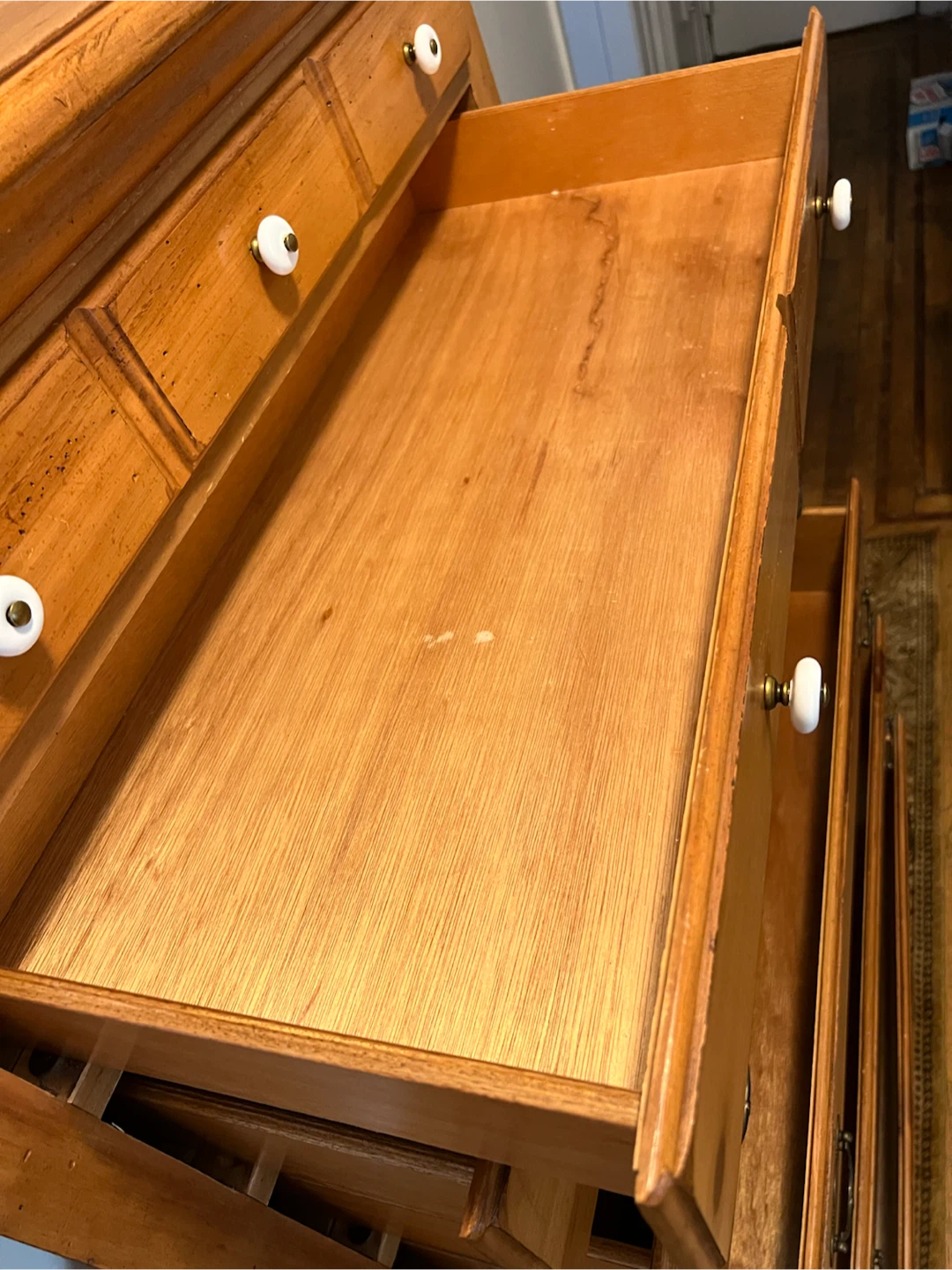 Vintage Solid Wood 7 Drawers Tall Dresser - Delivery Extra - photo 5