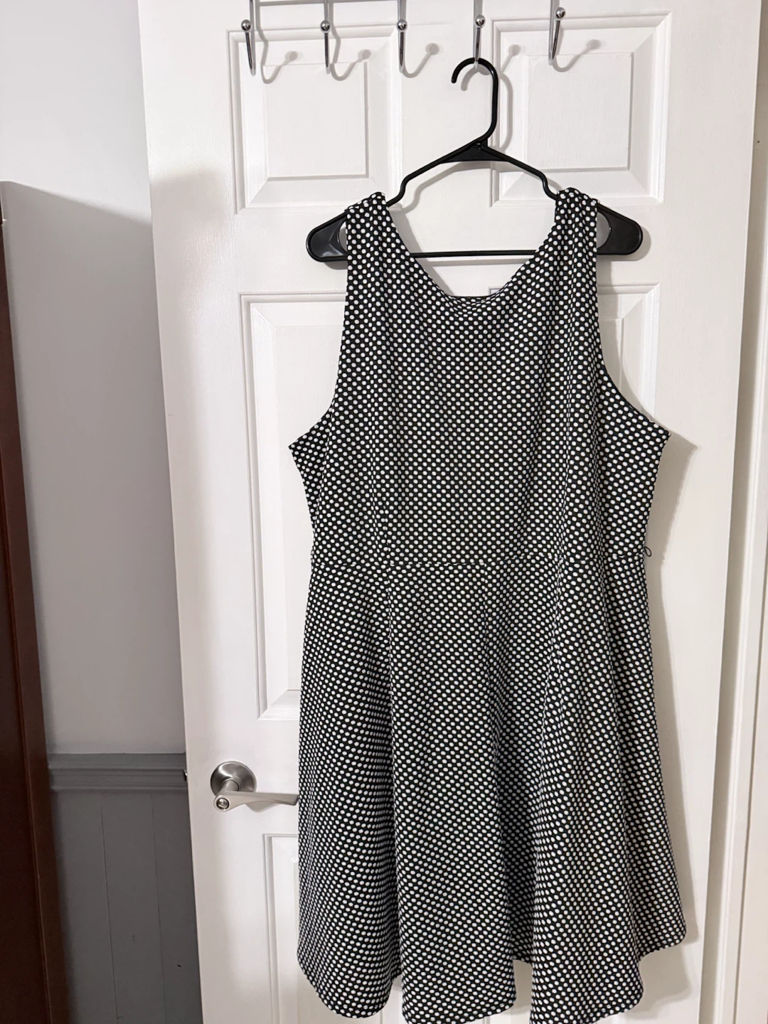 Lane Bryant Polka Dot Sleeveless Dress Size 24 - photo 4