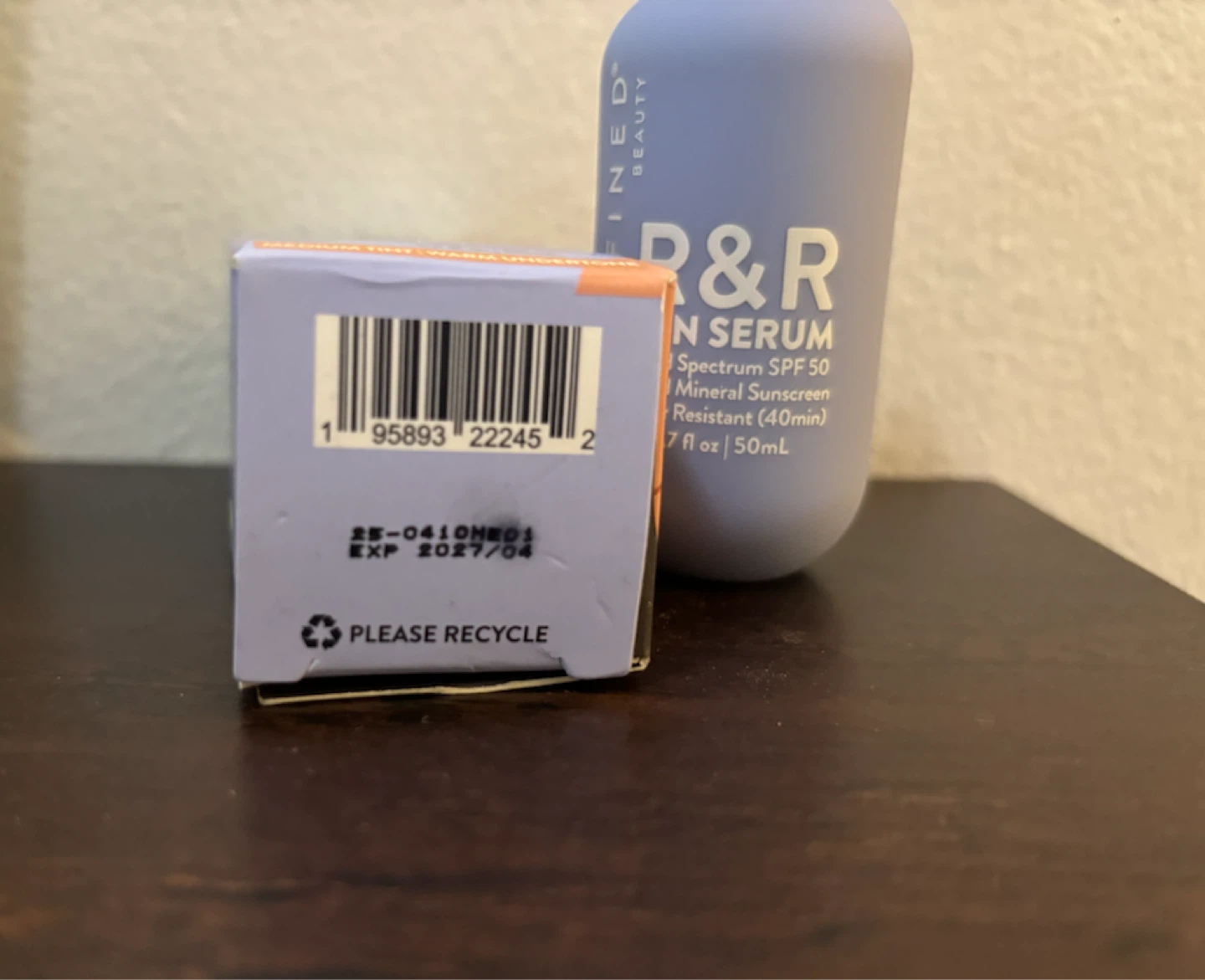 NEW-Undefined Beauty R&R Sun Serum SPF 50 Tinted Sunscreen - photo 2