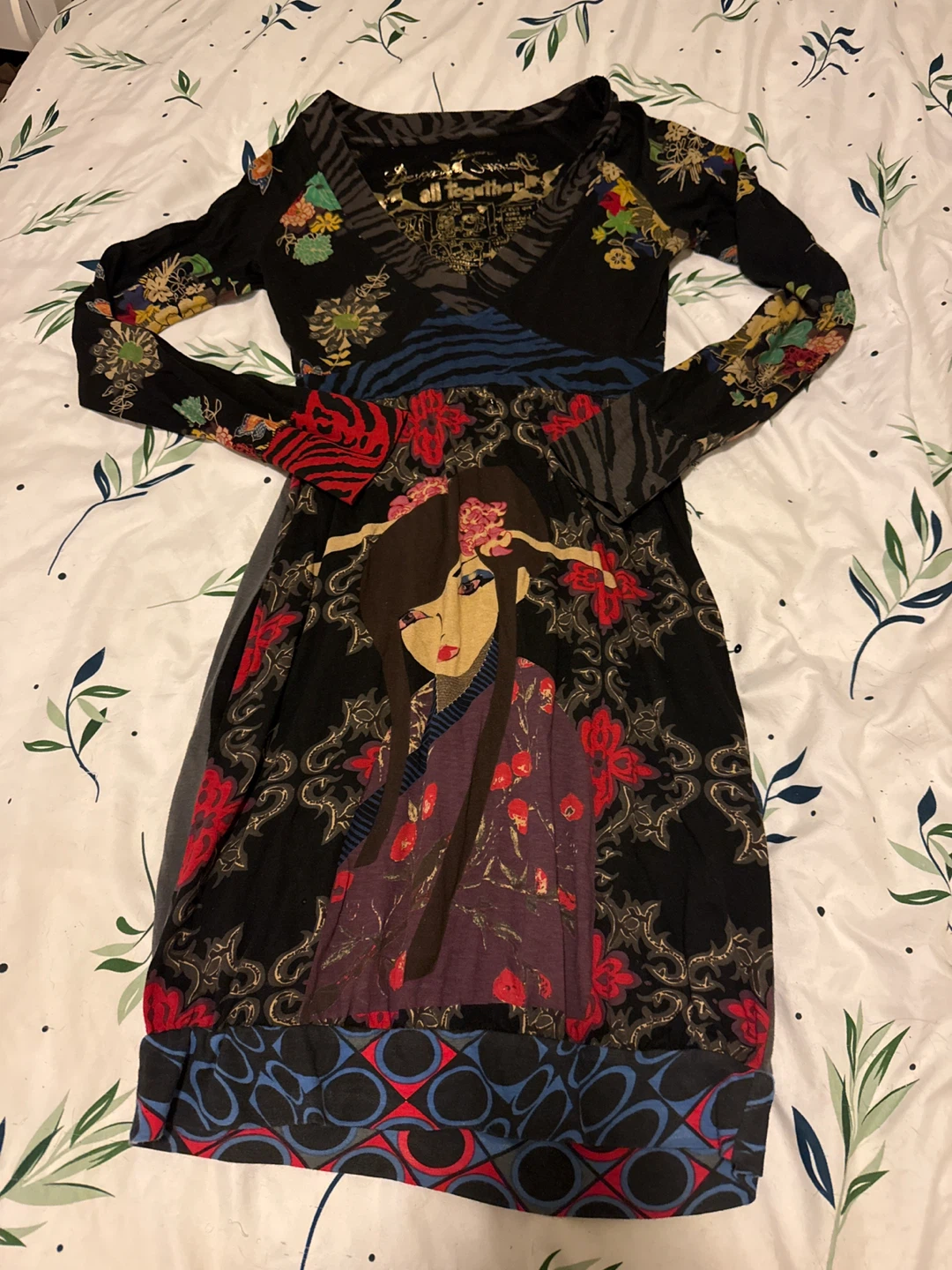 Desigual Geisha Print Dress