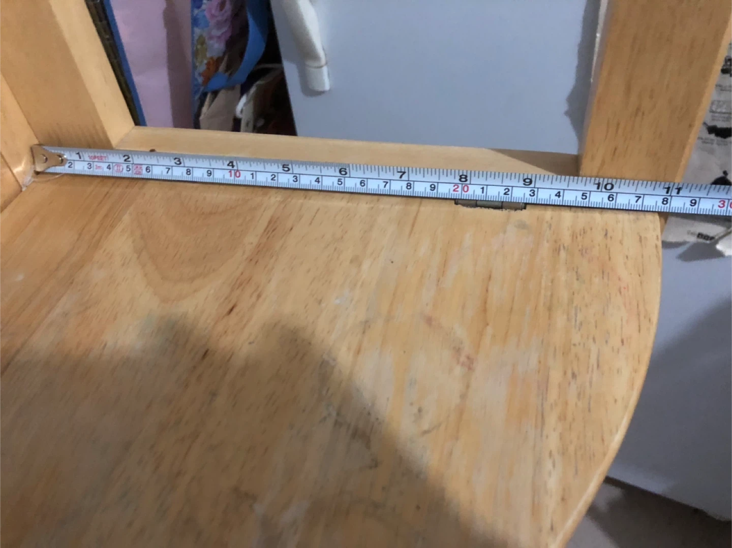 Foldable Wooden Corner Shelf - photo 2