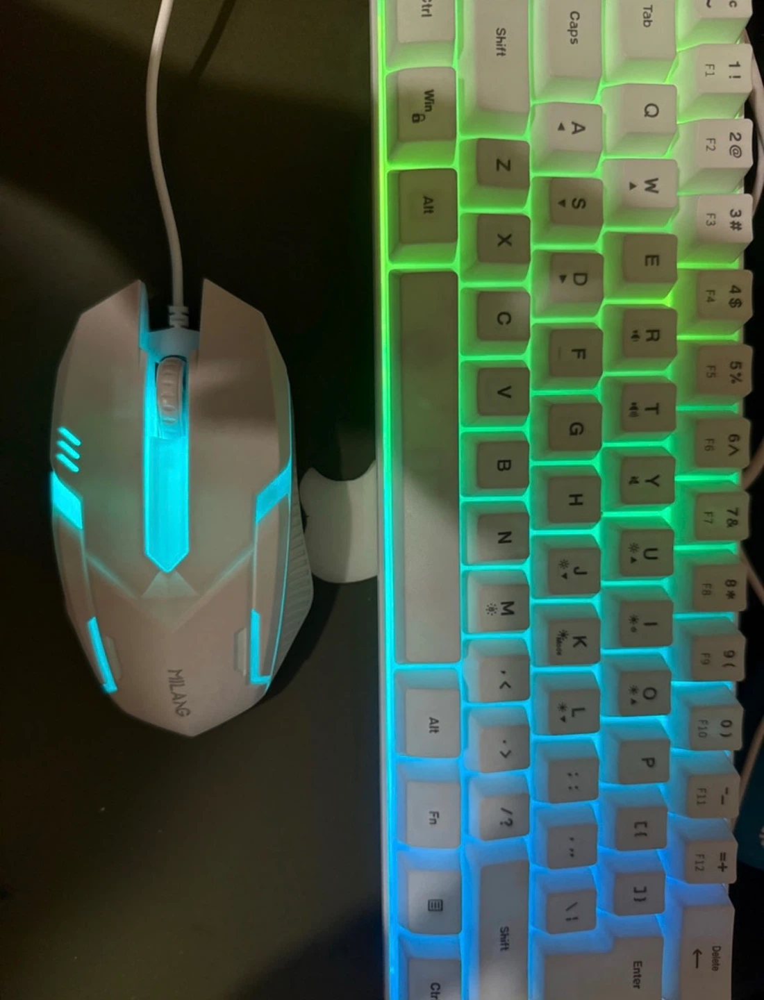Mechanical Wired Gaming Keyboard and Mouse Set