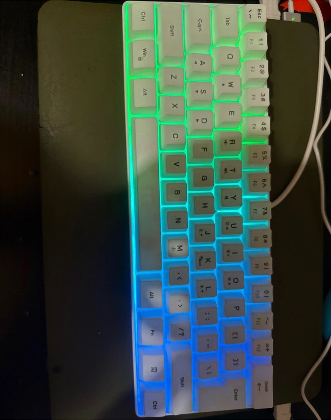Mechanical Wired Gaming Keyboard and Mouse Set - photo 2