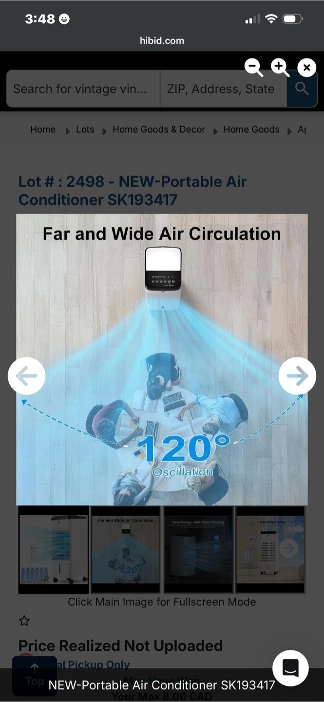 3-in-1 Portable Air Cooler Fan and Humidifier - photo 2