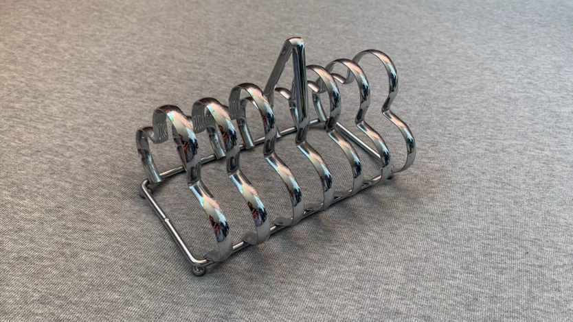 Chrome Toast Rack