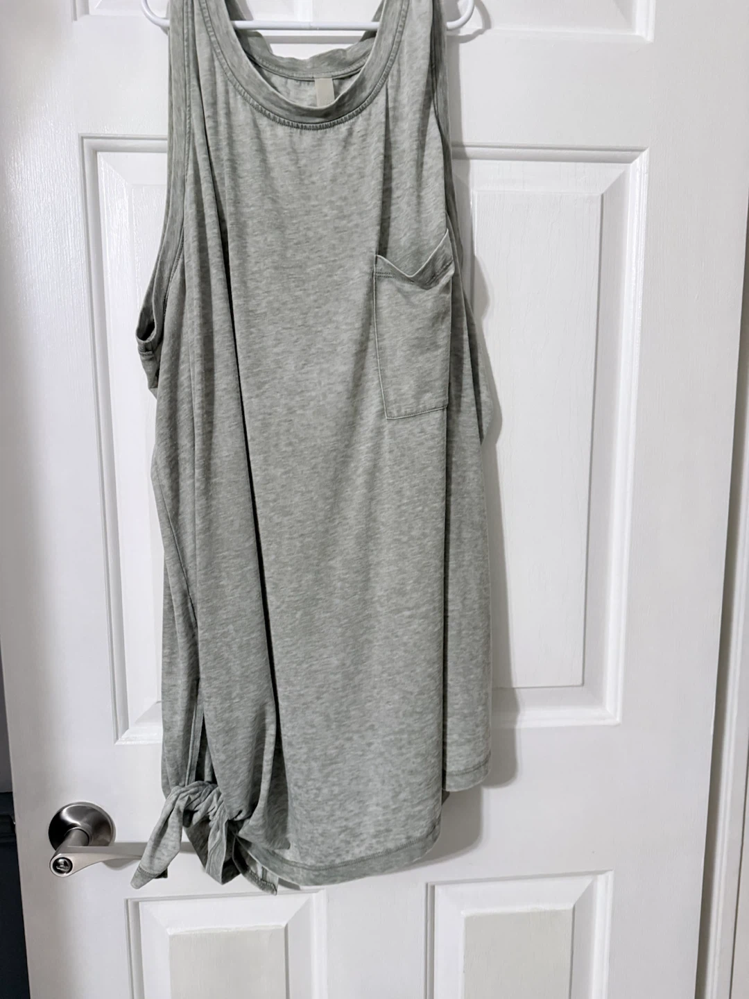 Hyba Grey Tank Top 3X