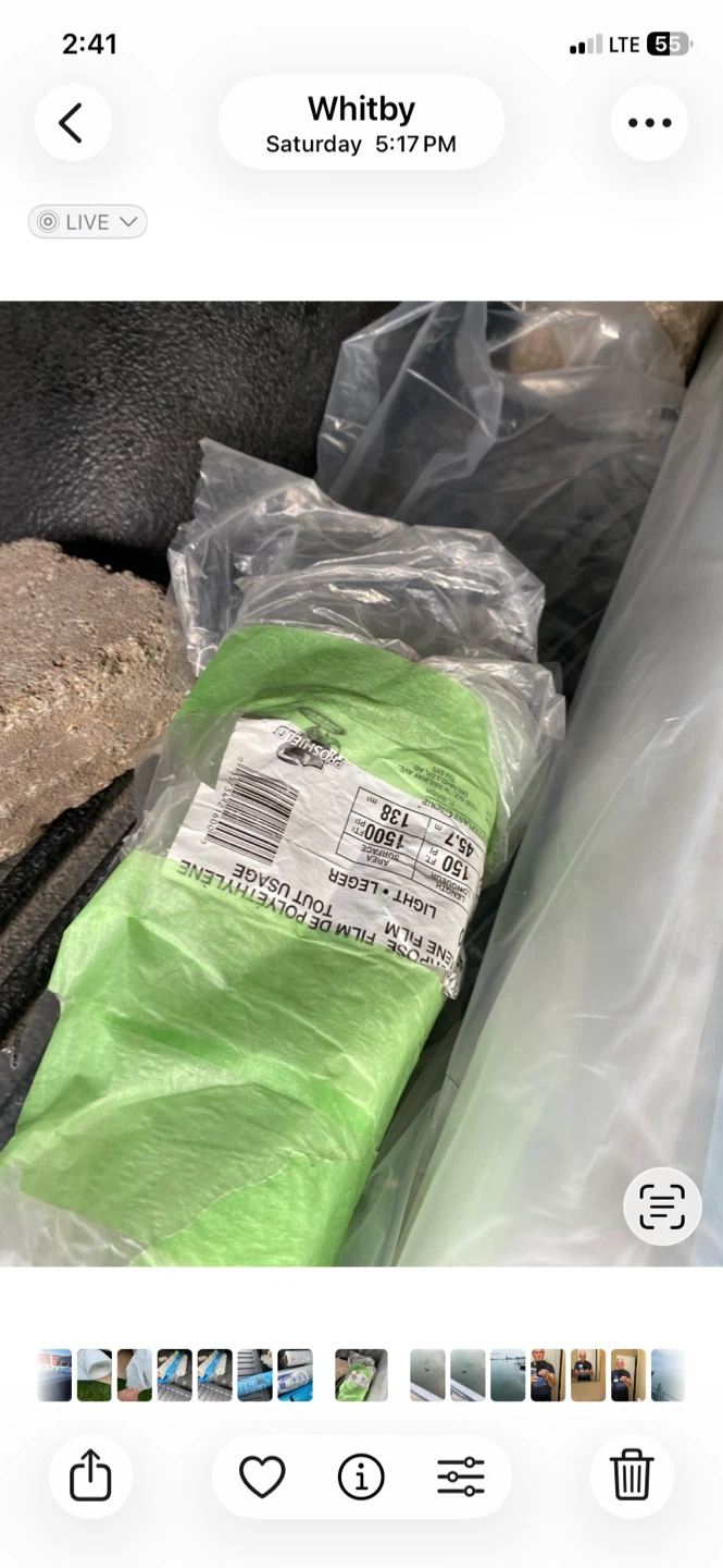 Polyethylene Film Rolls (Clear & Green) - photo 2