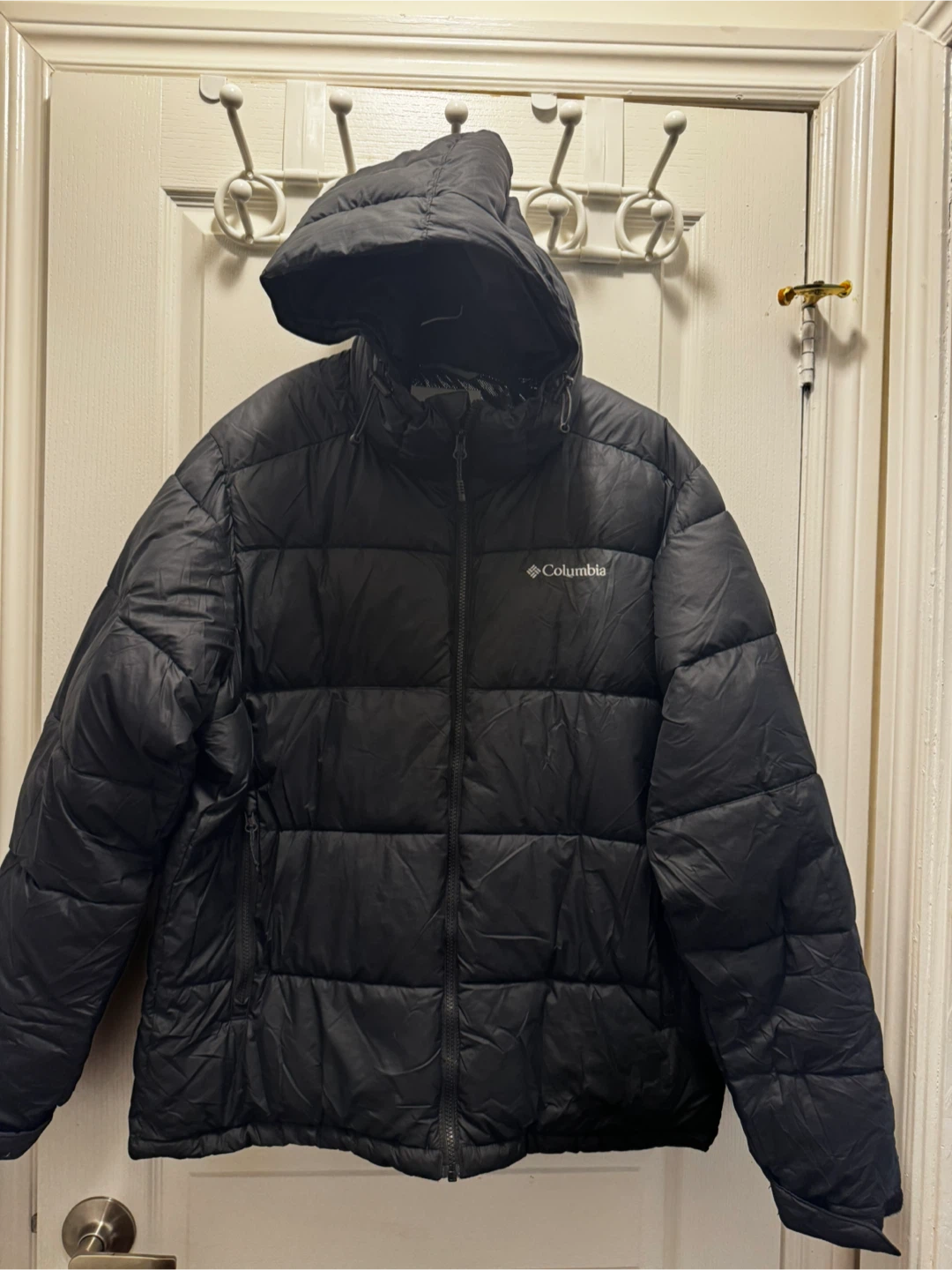 Columbia Pike Lake II Hooded Jacket - Black, Size Medium