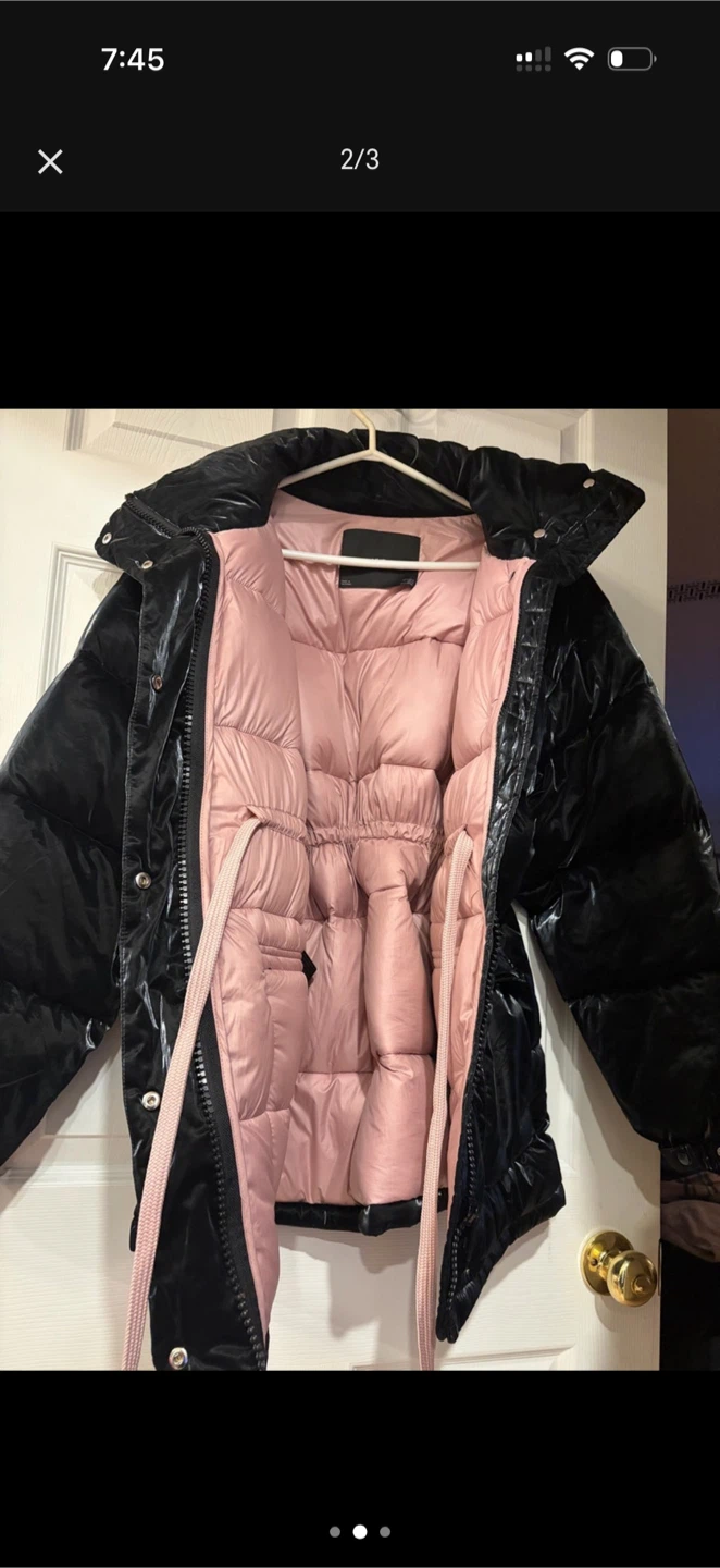 Mango Black Puffer Jacket - photo 2
