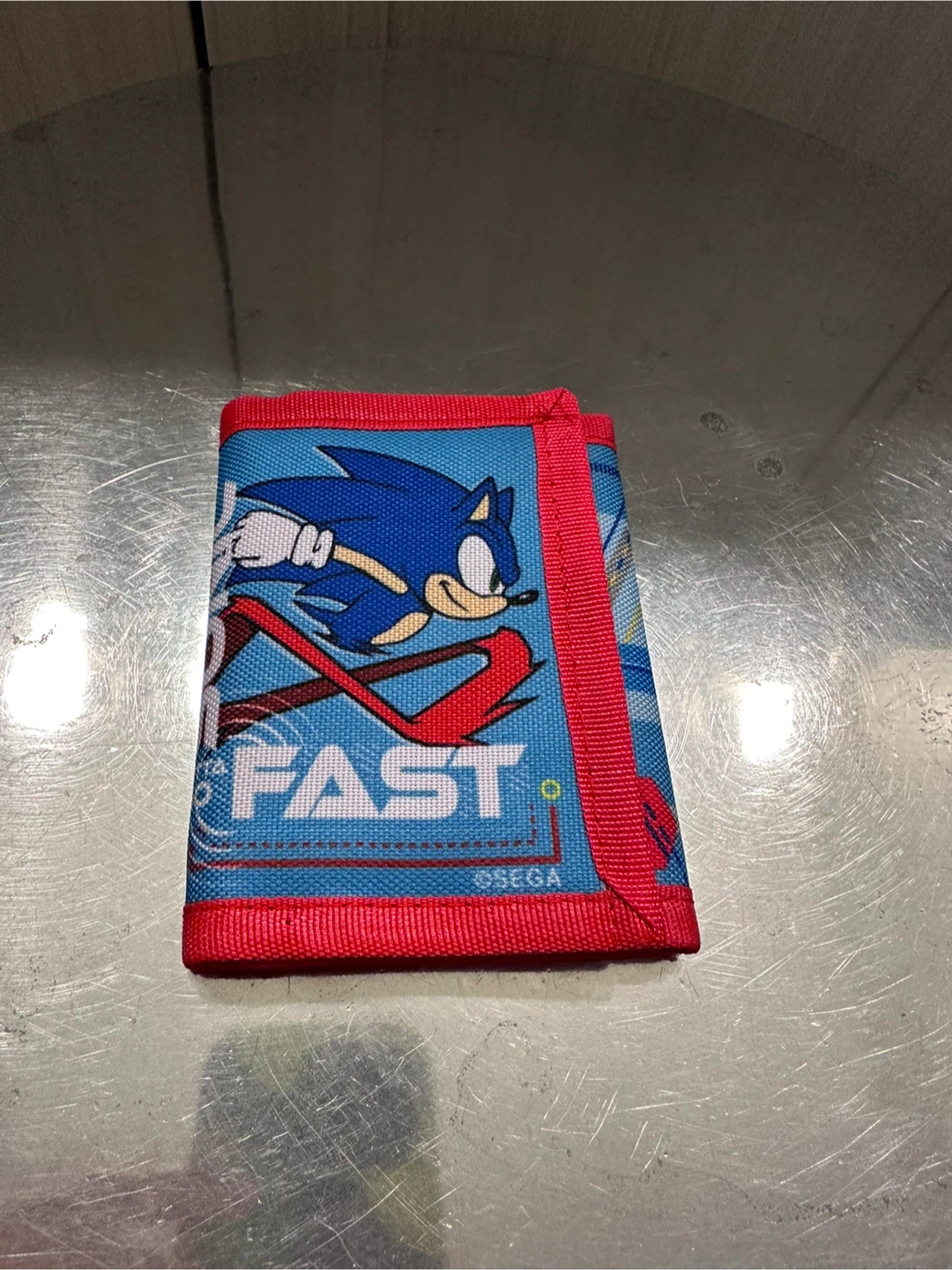 New Sonic the Hedgehog tri-fold Wallet