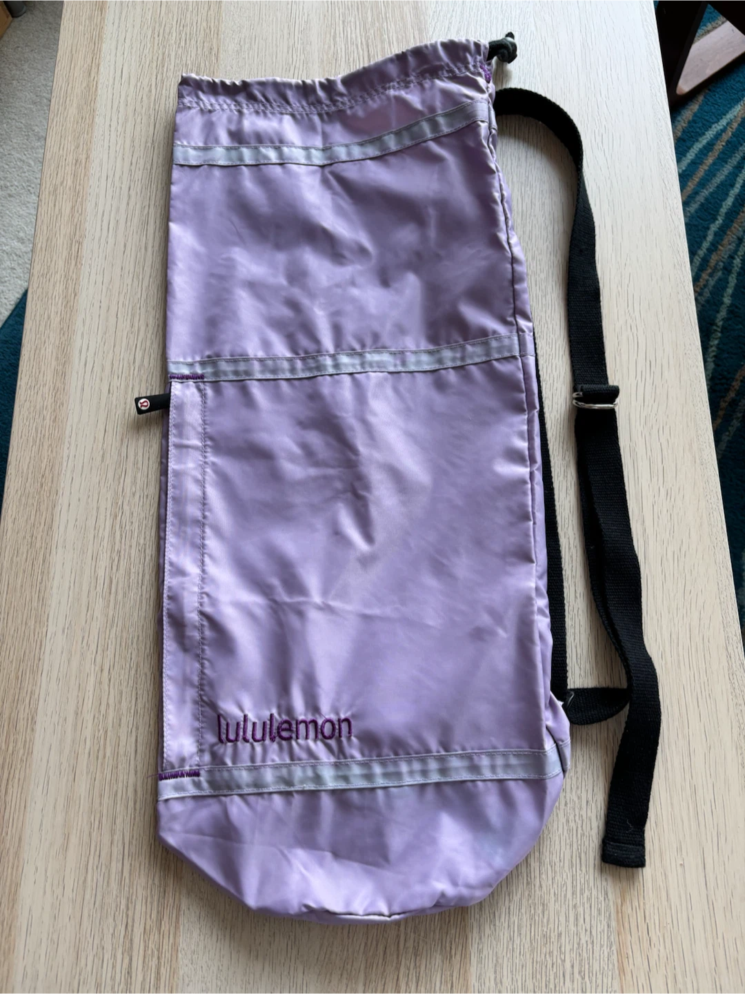 Lululemon Yoga Mat Bag and Stretching Strap set