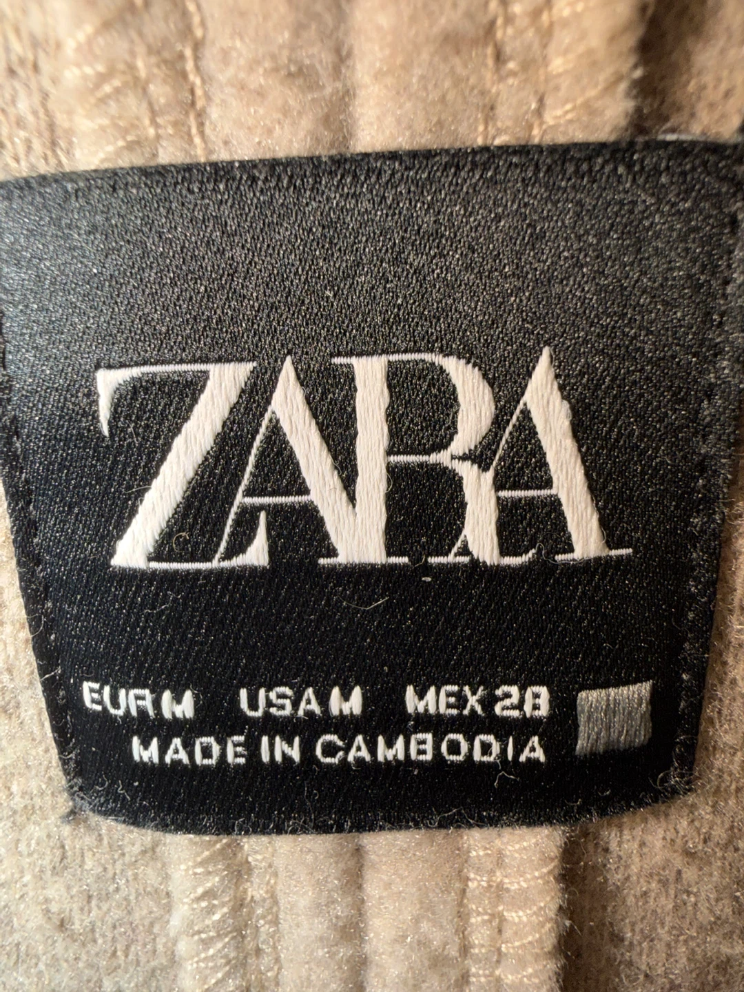 Zara Beige Long Coat M | $35 - photo 2