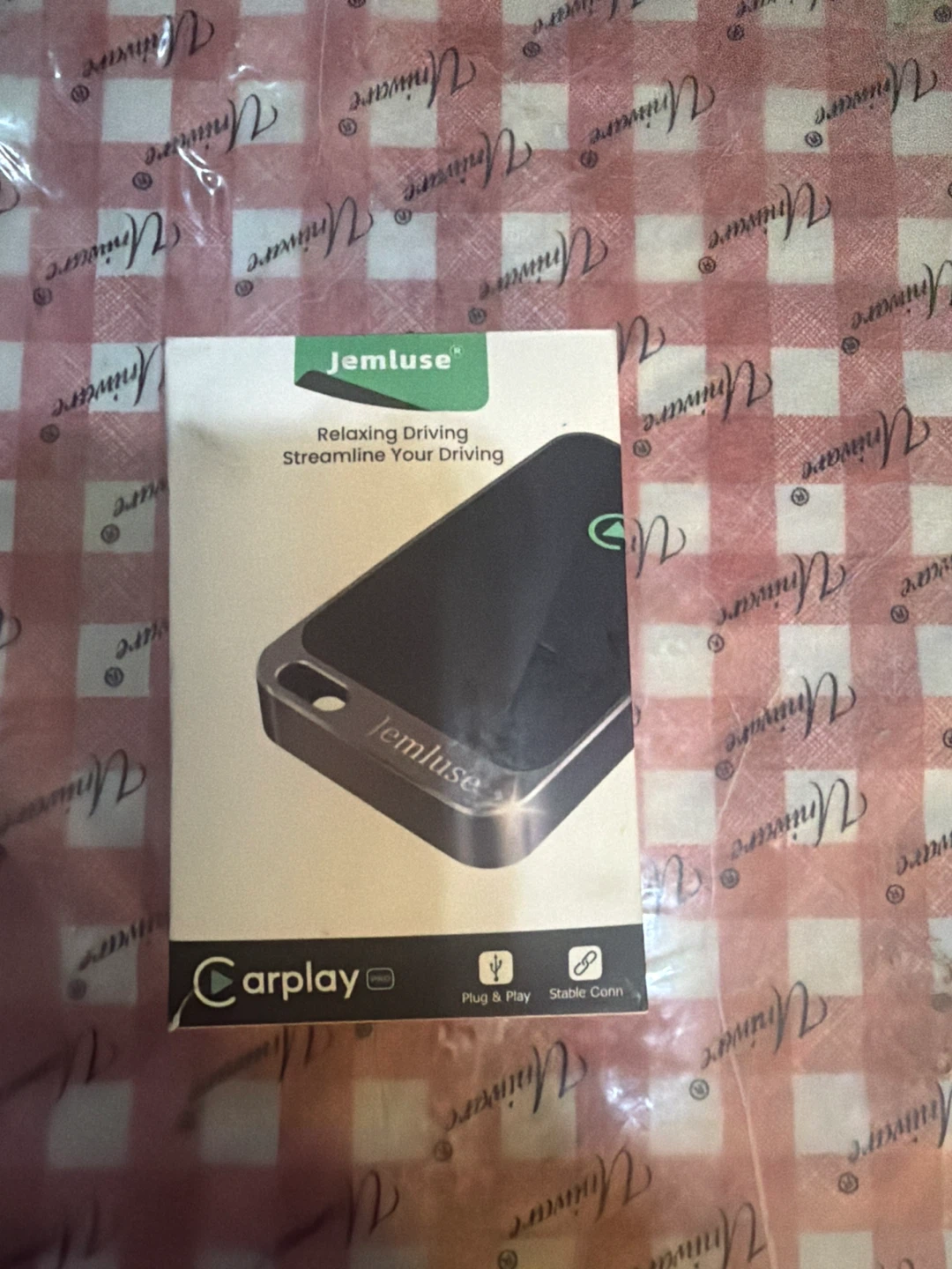 Jemluse Wireless CarPlay Adapter