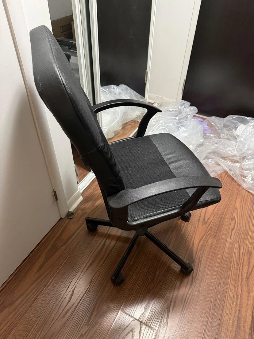 Black office desk chair - move out sale