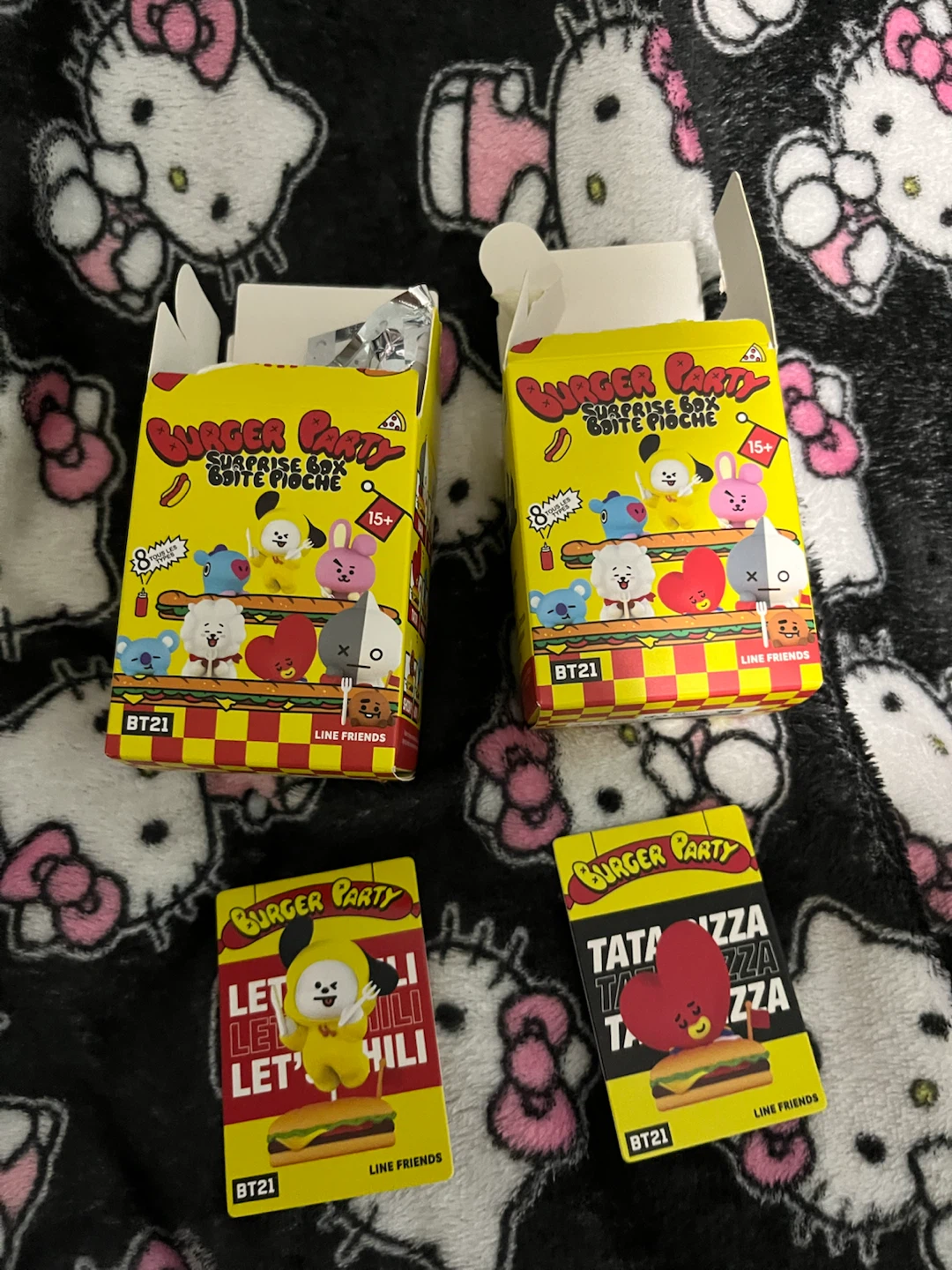 BT21 Burger Party Surprise Box Figures