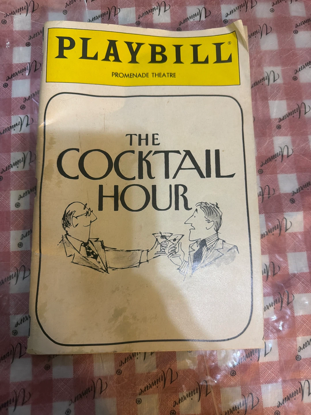 Playbill: The Cocktail Hour, Promenade Theatre