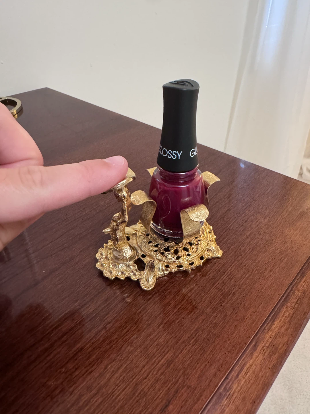 Vintage manicure/nail polish holder - photo 2