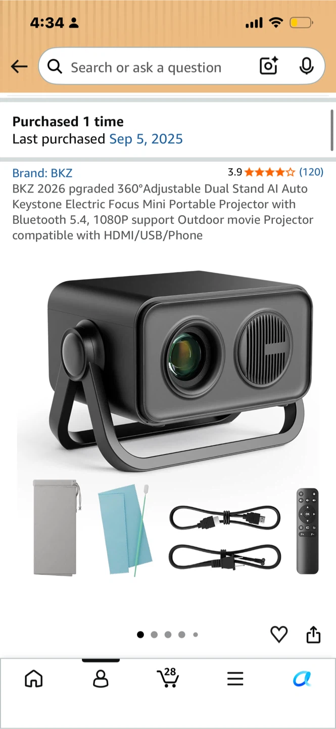 Mini Portable Projector - photo 2