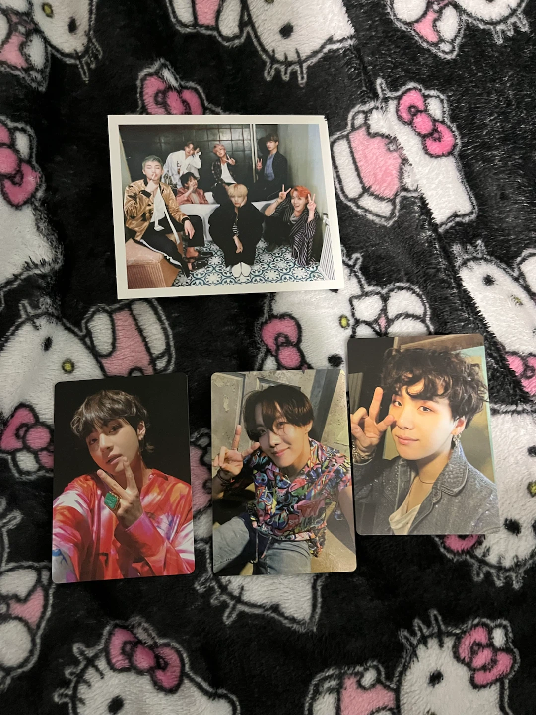 BTS photo cards