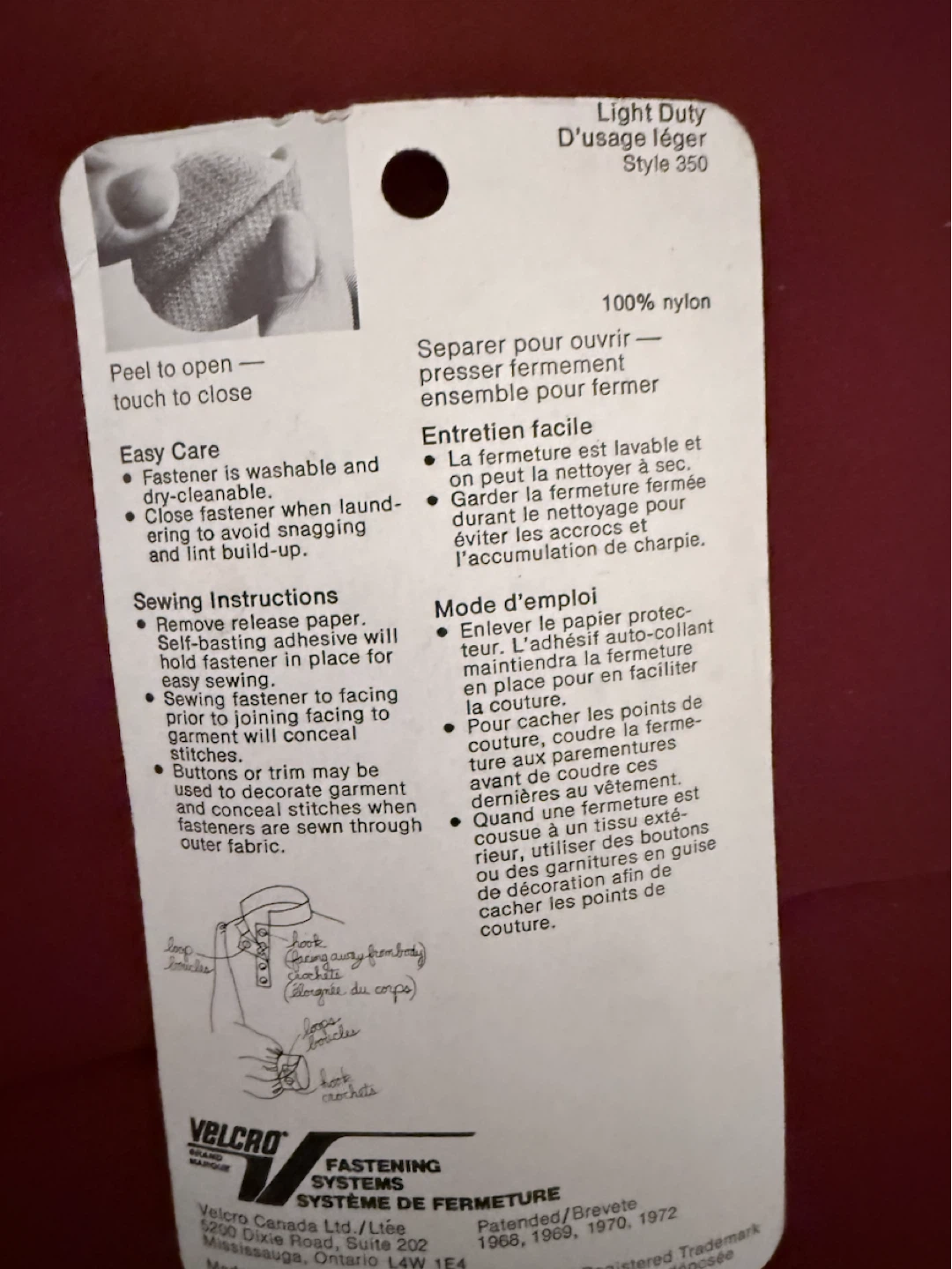 16 pks of Velcro Light Duty Fasteners - photo 2