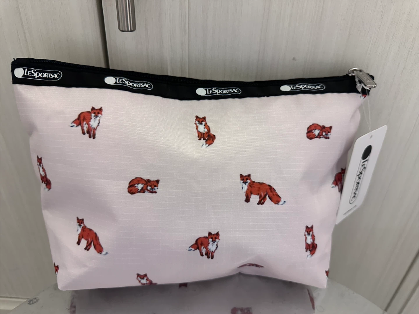 Brand new LeSportsac Cosmetic Bag - Fox Print
