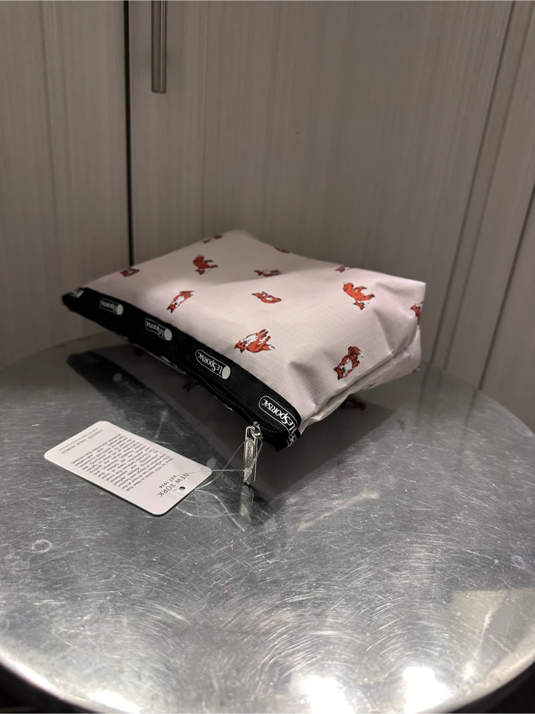 Brand new LeSportsac Cosmetic Bag - Fox Print - photo 2