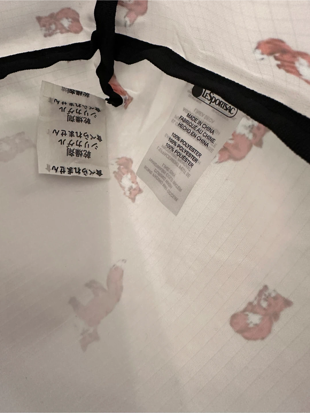 Brand new LeSportsac Cosmetic Bag - Fox Print - photo 5