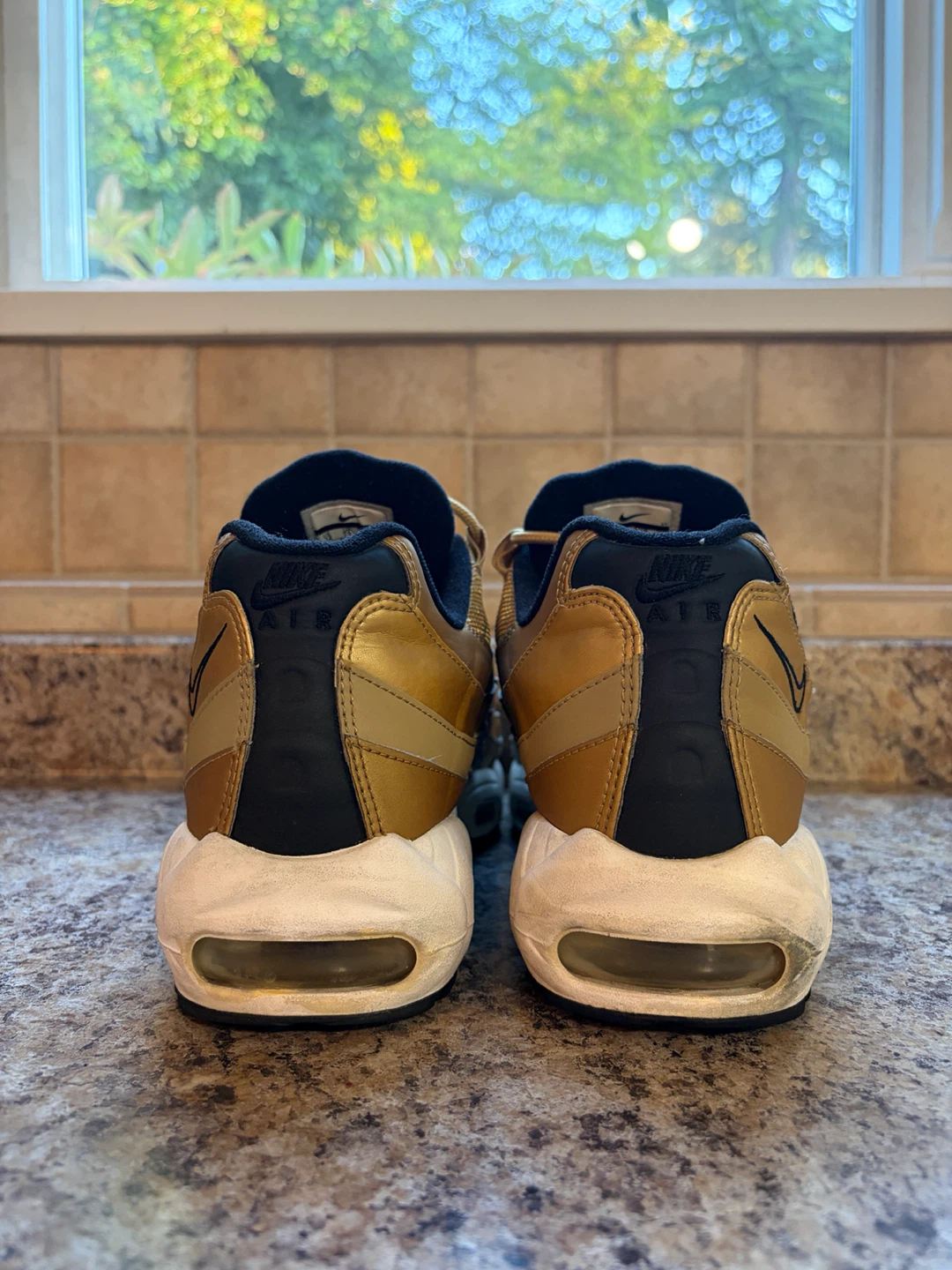 Nike Air Max 95 Sneakers - Gold - photo 2