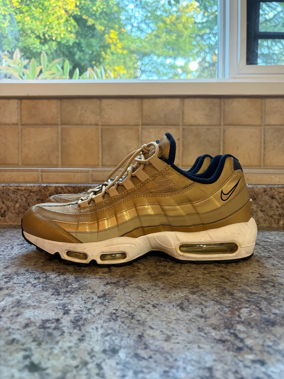 Nike Air Max 95 Sneakers - Gold - photo 3