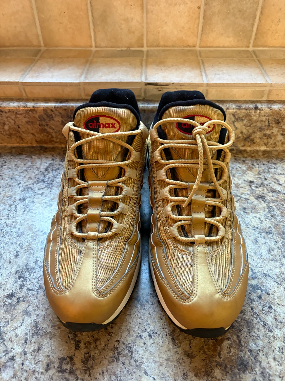 Nike Air Max 95 Sneakers - Gold - photo 4