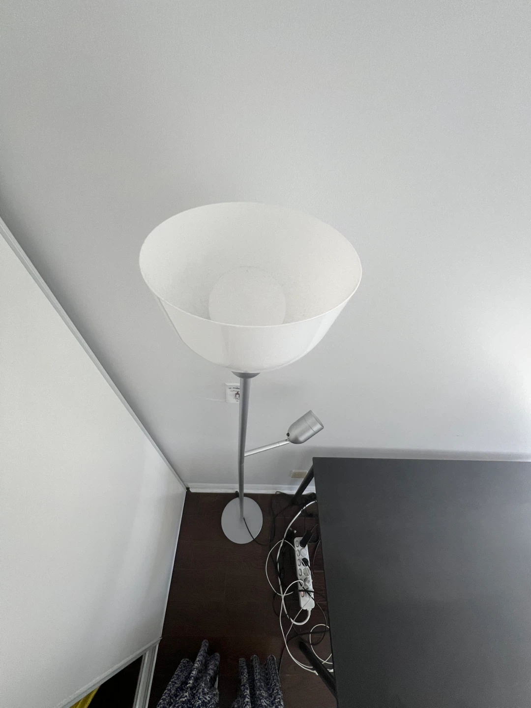 IKEA floor lamp with reading light - photo 3