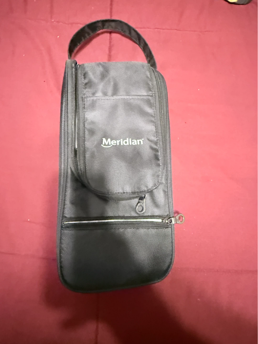 Black Travel bottles Bag with Accessorie