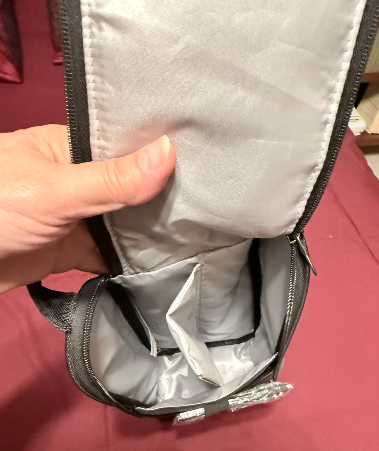 Black Travel bottles Bag with Accessorie - photo 2