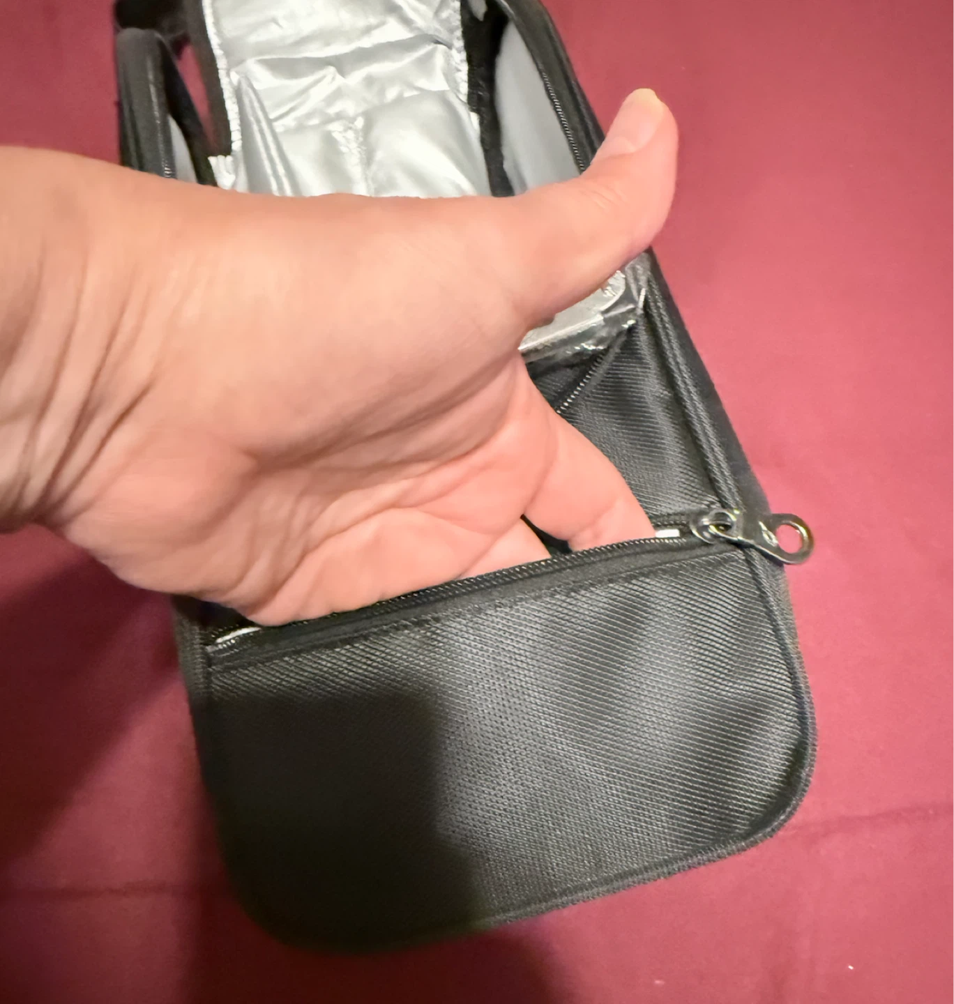 Black Travel bottles Bag with Accessorie - photo 4