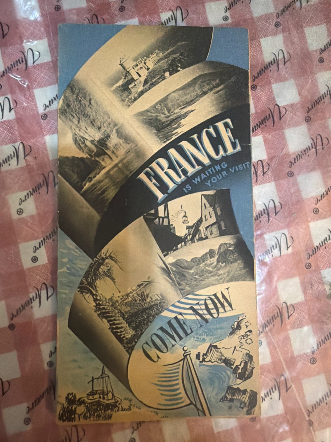 Vintage France Travel Brochure