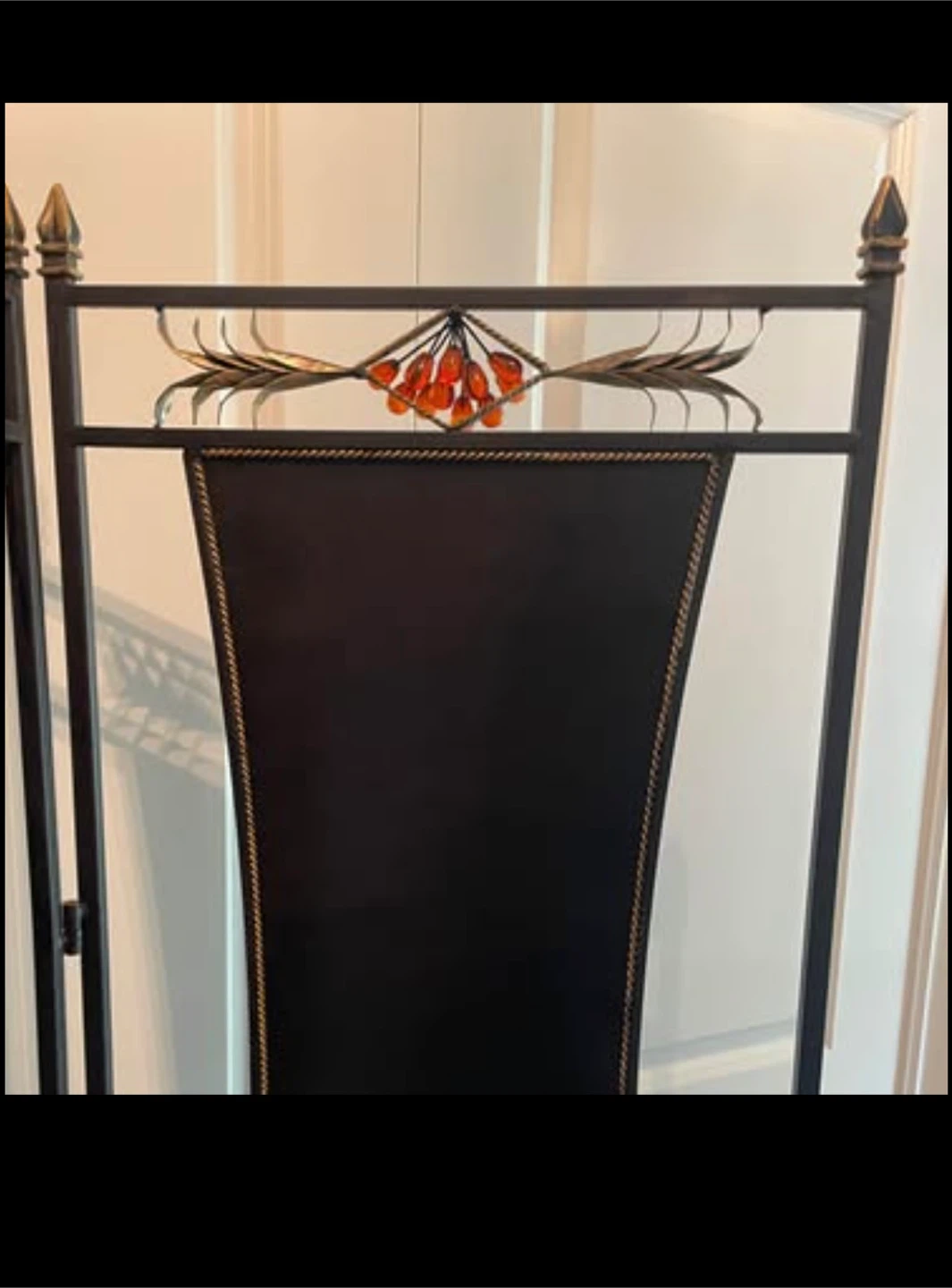 Room Divider 3 panel with glass accents - photo 3