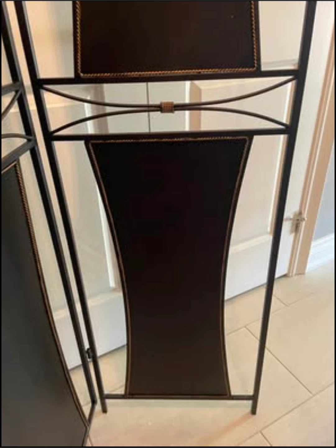 Room Divider 3 panel with glass accents - photo 5