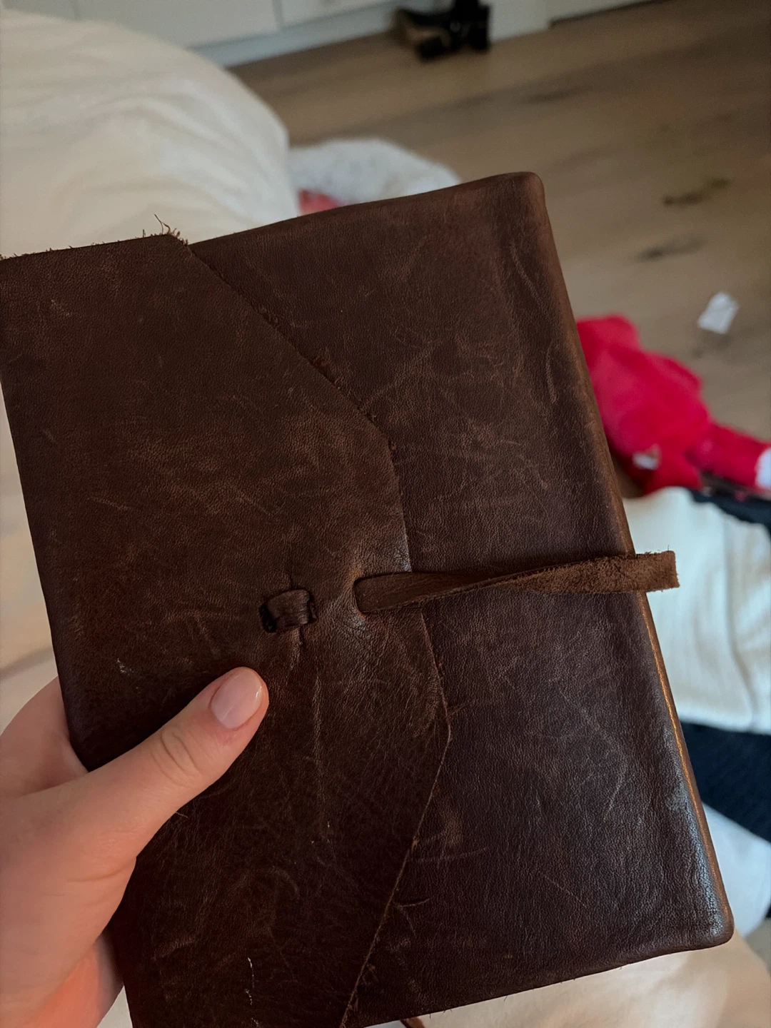 Dark Brown Leather Journal