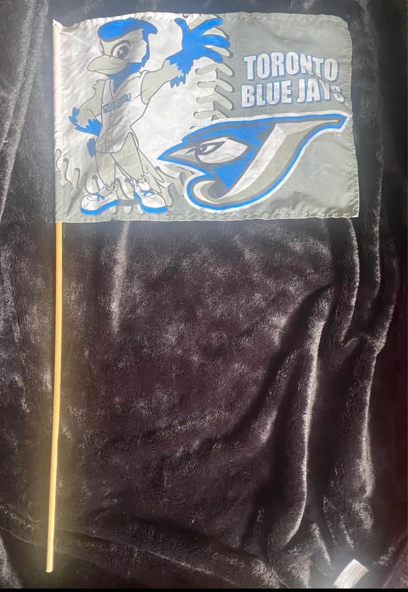 Vintage Toronto Blue Jays Hand Flag (2004–2011 "Angry Bird" Era) - photo 2