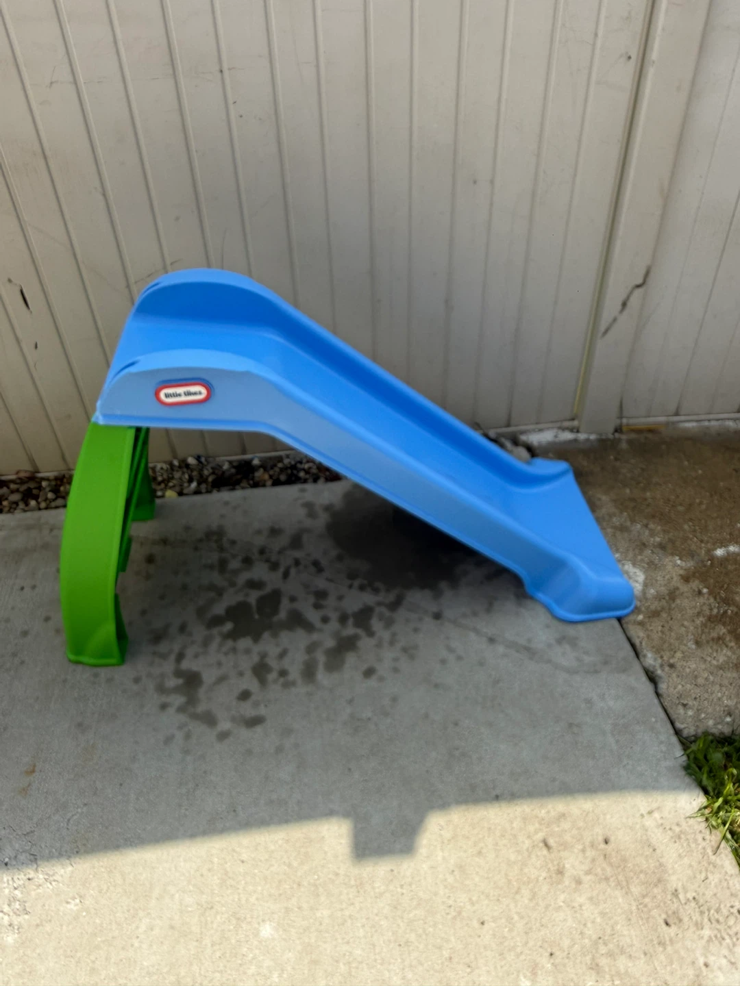 Little Tikes Blue and Green Toddler Slide - photo 3