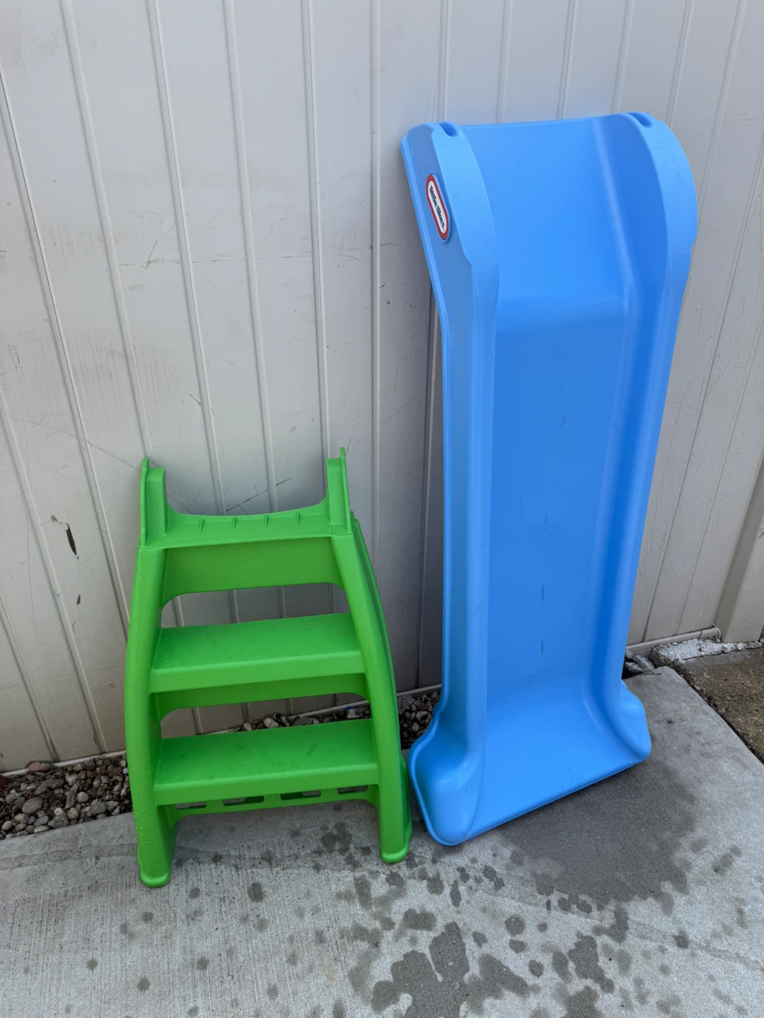 Little Tikes Blue and Green Toddler Slide - photo 4