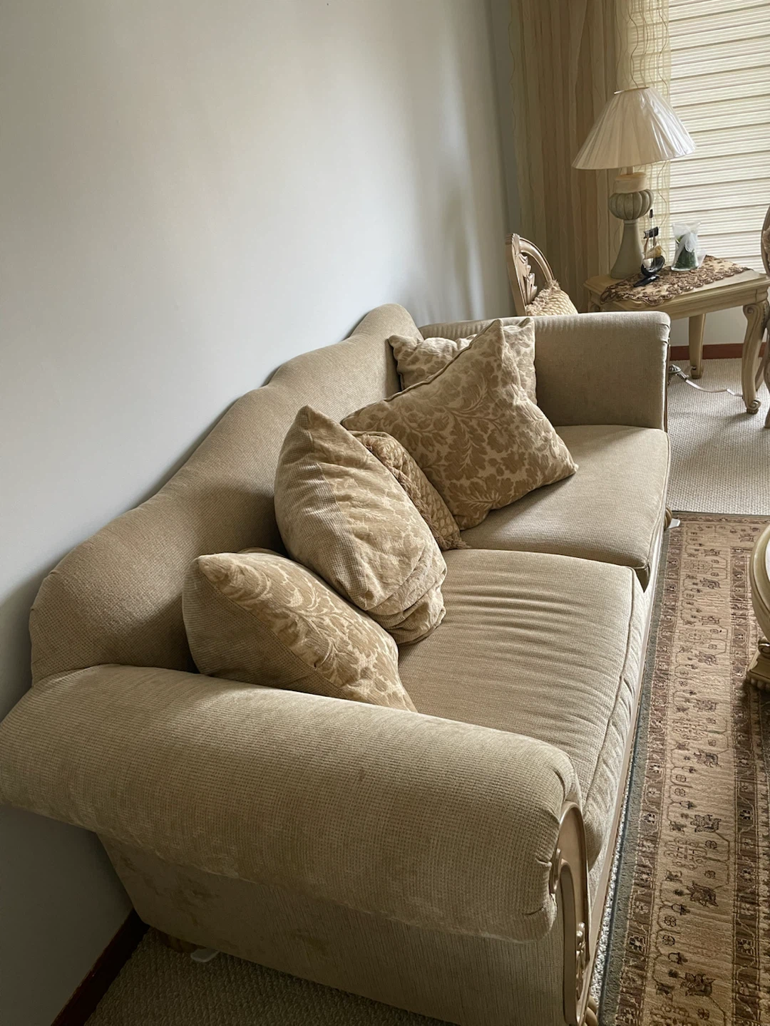 Ashley set sofa(love seat & 3-seater) and coffee table - photo 4