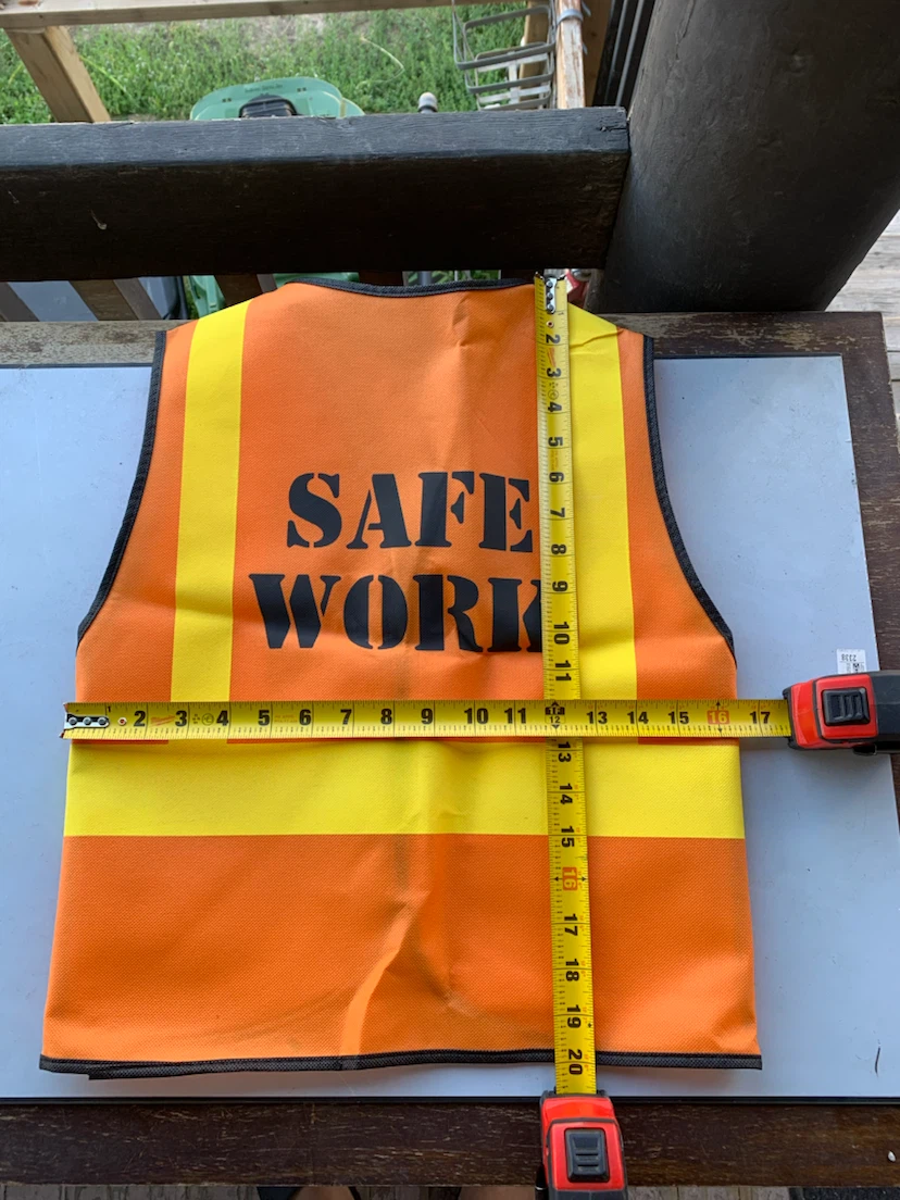 Kids Safe Work Reflective Vest